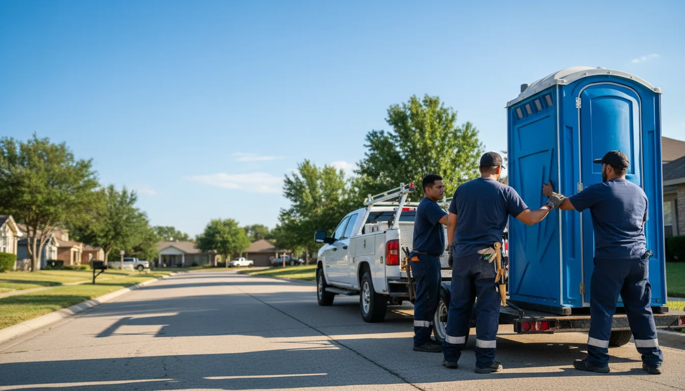 Portable Toilet Rental in Nebo, IL near me
